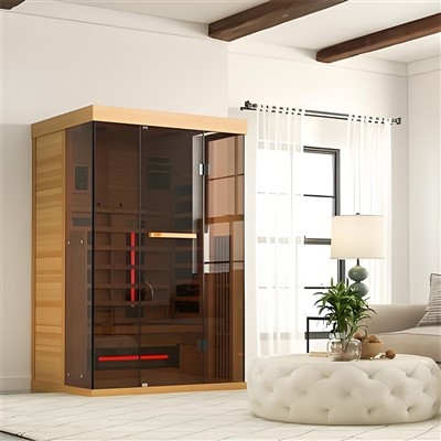 Gufugufubað innanhúss fyrir villur